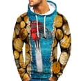thumbnail image 1 of Chandails à Capuchon Hip Hop pour Hommes et Femmes, Sweat à Capuche Imprimé 3D, Style Harajuku, Pull Décontracté, 1 of 4