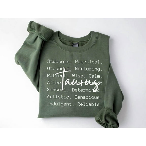 Taurus Zodiac Sweatshirt: Astrology Gift, April May Birthday TSHIRT All Size S-5XL