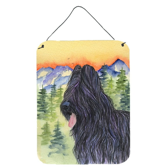 Caroline's Treasures SS8319DS1216 Briard Wall or Door Hanging Prints, 12x16, multicolor
