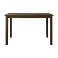 thumbnail image 5 of Home Design Darien Rectangular Dining Table, Brown, Solid Wood, Natural Woodgrain Finish, Sturdy Legs, Traditional Style, 5 of 9
