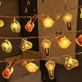 thumbnail image 4 of 6 Meter Musical Acrylic Mini Colorful String Lights for Kids Bedroom Kindergarten Tent Festival Party Atmosphere Decorations, 4 of 6