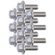 thumbnail image 3 of Pernos hexagonales de acero inoxidable, 10 piezas, pernos de cabeza hexagonal con brida, tornillos, pernos fabricados para profesionales, 3 of 8