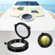 thumbnail image 5 of Bote redondo Portero de puerto KAYAK Holón de puerto anti-moxero 4 mm Vidrio templado de goma sellada a prueba de fugas Portifugadoras Accesorios de hardware negro Methold  VI001866-01B, 5 of 7