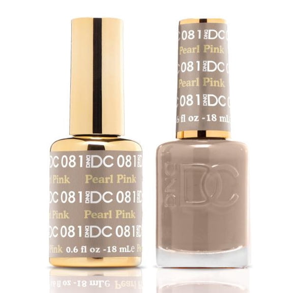 DND DC Duo Gel Polish - 081 Pearl Pink