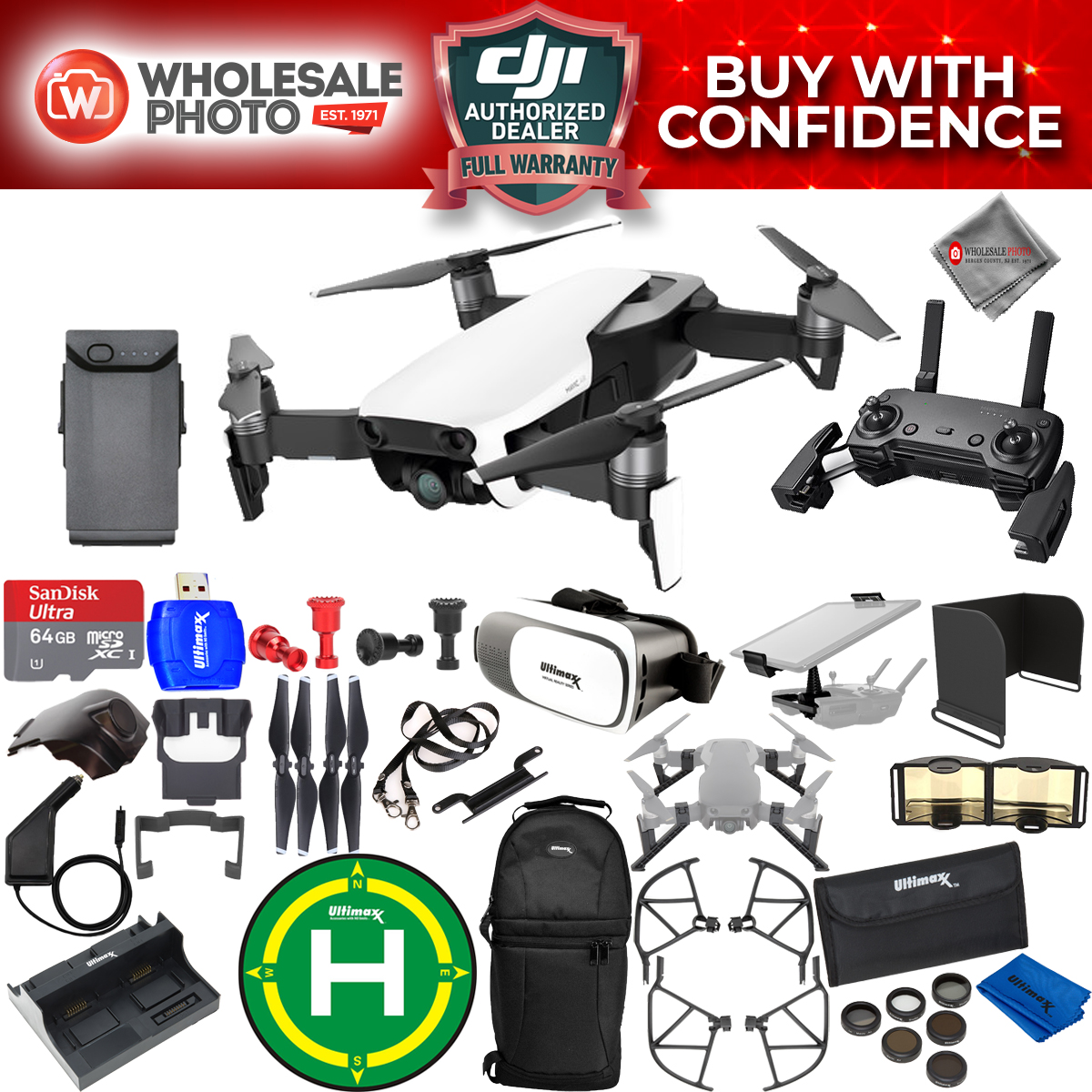 Download DJI Mavic Air (Arctic White) 1 Battery SUPREME All You ...