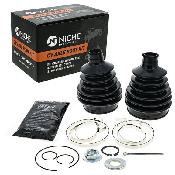 Niche Rear CV Axle Boot Kit for Kawasaki Mule PROMX KAF700 UTV 519-KCV2308B