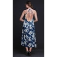 thumbnail image 2 of Bimba Robe Dos Nu Teinture sur Nœuds d'Été pour Fête, Col Licou, Tenue de Plage pour Femmes - Xxx-Grand, 2 of 6