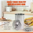 thumbnail image 5 of Ham Maker with / Cooking Thermometer and Silicone Kitchen Mittens Stainless Steel Meat Press Mold for Homemade Deli Meats, 5 of 5