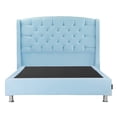 thumbnail image 2 of Box Base Cama Matrimonial + Cabecera Sitka Azul Cielo, 2 of 7