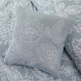thumbnail image 5 of Modern Threads Olivia 8-Piece Reversible Adult Unisex Bed in a Bag, Gray Floral, Queen, 5 of 8