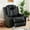 Black, variant on Aukfa Power Recliner Sofa Chair W/ Storage and USB for Living Room,Leather, White