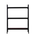 thumbnail image 4 of Linon Camden Wood Three Shelf Bookcase in Black, 4 of 14