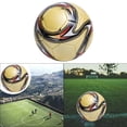 thumbnail image 4 of yotijay Soccer Ball Size 5 Outdoor Toys Stitched Training Ball Official Match Yellow, 4 of 8
