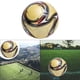 thumbnail image 4 of Balón de fútbol tamaño 5 para niños y adultos, tamaño oficial, balón de entrenamiento de PVC, juguetes para exteriores Amarillo, 4 of 8