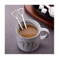 thumbnail image 3 of Paquete de 20 cucharas de espresso con forma de pala PENGJJMXG minicucharas de café de acero inoxidable 4,7 pulgadas, 3 of 5