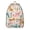 Beige-35, variant on Rustic Bull and Cow Backpack, Waterproof School Bag with Artistic Floral Farmhouse Design, Wild Grassland Animal Print, Tropical Sunflower Pattern for Farm and Nature Lovers