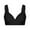 Black, variant on Odeerbi Bras for Women 2025 Lingerie Solid Bra Wire Free Underwear One-Piece Everyday Underwear Beige Refer to Size Chart In Description