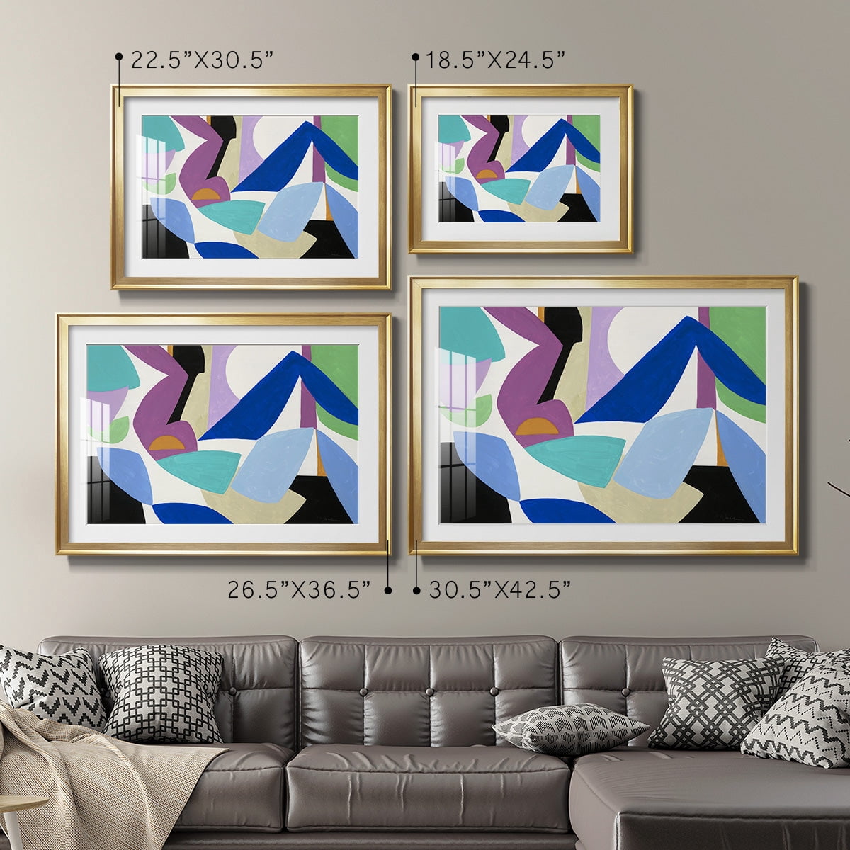 Ode to Matisse I Premium Framed Print - Ready to Hang