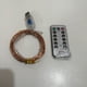 thumbnail image 1 of Cadena de lámpara de alambre de cobre con control remoto por USB, lámpara de decoración navideña para bodas, cadena de lámpara de estrella de alambre de cobre LED, 1 of 6