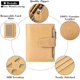 thumbnail image 5 of portefeuille Femme Cuir Vritable(kaki) Slim Porte-monnaie Monnaie Femmes Fermeture Eclaire Portefeuille Et Multi Cartes Anti Rfid Blocage Court Po, 5 of 5