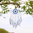 thumbnail image 1 of Atrapasueños - Atrapasueños de mal de ojo hecho a mano para colgar en la pared Artesanías de plumas Likrtyny  Para estrenar, 1 of 8