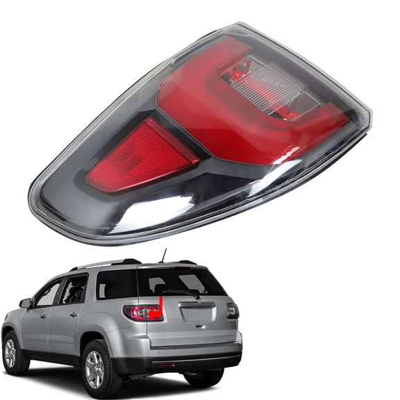 Tail Lights Brake Turn Signal Lamp Replacement for 2013-2016 GMC Acadia and 2017 Acadia Limited 84051375 Left Side Reverse Light