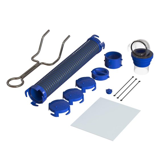 Duraflex Raccord de Réservoir de Stockage de Déchets 21994 Gator; Trousse d'Accessoires pour Réservoir de Déchets Portable Gator