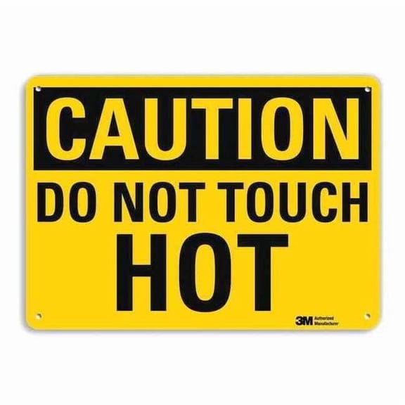 Lyle Caution Sign,10 inx14 in,Aluminum U4-1207-RA_14X10