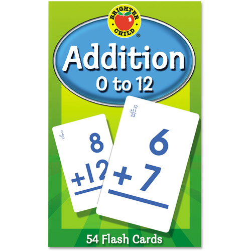 Addition 0 to 12 (Brighter Child Flash Cards)