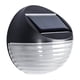 thumbnail image 2 of Luces solares para canalones, 2 lámparas de pared impermeables para exteriores con luz LED para para jardín Blanco cálido kusrkot luz de la cerca al aire libre, 2 of 8