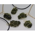 thumbnail image 2 of Genuine Moldavite Necklace 100 % Natural Minimalist Gifts, Trendy Necklace, 2 of 2