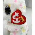 thumbnail image 4 of Ty Beanie Boos - Dusty the White Bunny  – Glitter Eyes  - Stuffed Animal, 4 of 6