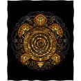 thumbnail image 2 of Sea Turtle Blanket Gifts for Women Girls Boys Decor for Home Bedroom Living Room Chair Couch, Warm Soft Cozy Fuzzy Lightweight Throw Plush Blankets Brown Twin 60"x80", 2 of 5