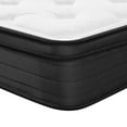 thumbnail image 4 of 10 Inch Queen Size Mattress, Medium Firm Hybrid Mattress with Cooling Gel Memory Foam for Pressure Relief, Mattress in A Box. Black, 4 of 7