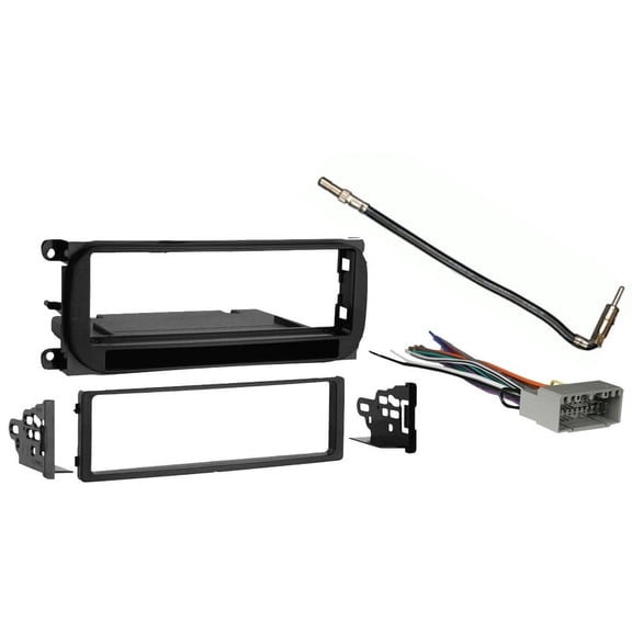 Fits Dodge Ram Pickup 2500/3500 2003-2005 Metra Single DIN Dash Kit with Harmony Radio Harness