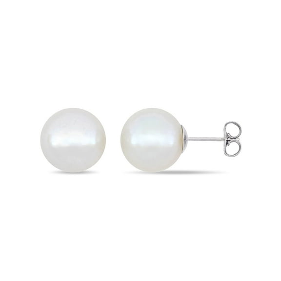 Everly Women's Cultured Pearl 14k White Gold Earrings