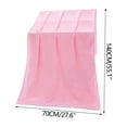 thumbnail image 3 of PALIFEUR Bear Extra Large Bath Towels-55.12x27.56"-Soft Highly Absorbent Bath Towels, Larger Premium Bear Print Towels Quick Drying Towels for Bathroom, Spa, Shower, Beach-Pink, 3 of 7