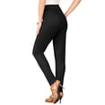 Roamans Women's Plus Size SkinnyLeg PullOn Stretch Jean Elastic Waist