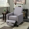 thumbnail image 4 of Nathaniel Home Linen Push Back Recliner-Color:Beige, 4 of 5