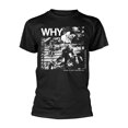 thumbnail image 1 of Discharge - Camiseta Why? para Adultos Unisex (Negro), 1 of 2