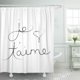 thumbnail image 1 of ABPHQTO Jetaime Je Aime I Love You in Taime Paris Cortina de ducha 160x180 cm, 1 of 1