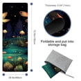 thumbnail image 4 of Fireflies Yoga Towel with Storage Bag, 72.8"x26.8" - Suitable for Yoga, Pilates, Fitness, Gym Towel - Multi-functional Yoga Blanket Included, 4 of 6