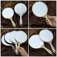 thumbnail image 6 of GOOHOCHY 2 Pcs Small Round Retro Vanity Mirror Durable Mirror .7X13.2X3CM Silver, 6 of 8