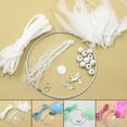 thumbnail image 4 of Diy Crochet Feather Dream Catcher Kit Hanging Decoration Wall Ornament Background Decor Living Room Bedroom Home Decor, 4 of 7