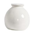 thumbnail image 4 of kowaku Ceramic Flower Vase Bud Vase Planter Mini Floral Arrangement Table Centerpiece for Valentine's Day Home Bookshelf Living Room White, 4 of 9