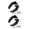 thumbnail image 2 of Speravity Carga y descarga convenientes - Palanca de bloqueo de la bolsa de sillín negra para accesorios completos de negro negro 2piezas, 2 of 6