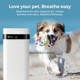 thumbnail image 2 of Airdog X5 Pet Air Purifier for Homes Covers Up to 1614 Ft², TPA Technology with Washable Filter, Air Quality Display, Quiet Sleep Mode,Air Purifier for Pet Hairs,Dander Odor Allergies, 2 of 5