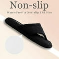 thumbnail image 2 of Real Fancy Women's Flip Flops Slippers - All-Season Memory Foam Spa Thong Non-Slip House Slippers for Women, 2 of 5