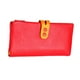 thumbnail image 5 of Cartera De Mujer, De Mujer, Moderna, Larga, Para Ir Al Trabajo, Citas, Viajes, Color Rojo, 5 of 9