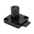 thumbnail image 1 of Scienceny Cerradura para puerta de gabinete de hierro, cerradura de gabinete de seguridad duradera a prueba de humedad con cerradura de armario Herramientas y ferretería Agujero negro 1.6 mm, 1 of 6